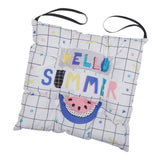 Max Tie on Chair Seat Cushion Pad for Dining Garden Patio Chairs Style 6-40x40cm