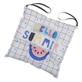 Max Tie on Chair Seat Cushion Pad for Dining Garden Patio Chairs Style 6-40x40cm