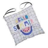 Max Tie on Chair Seat Cushion Pad for Dining Garden Patio Chairs Style 6-40x40cm