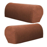 Max Sofa Armrest Covers Non Slip Stretch Arm Furniture Protector Light Coffee - Aladdin Shoppers