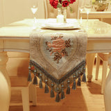 Luxury Table Runner Cover for Wedding Party Holiday Table Setting Decoration