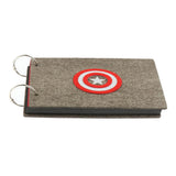 Maxbell Variety of Style Memory Photo Souvenir Gift Photo Album Navy -Shield Dark Grey-Shield