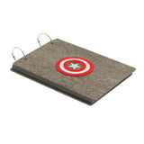 Maxbell Variety of Style Memory Photo Souvenir Gift Photo Album Navy -Shield Dark Grey-Shield