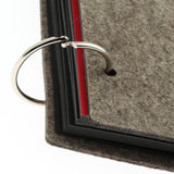 Maxbell Variety of Style Memory Photo Souvenir Gift Photo Album Navy -Shield Dark Grey-Shield