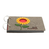Maxbell Variety of Style Memory Photo Souvenir Gift Photo Album Navy -Shield Dark Grey-Sunflowers