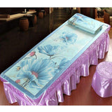 Max Foldable Massage Bed Mattress Sheet Mat Pad with Face Hole 185x70cm Style_2