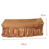 Max Beauty Massage Table Skirt Bed Valance Sheet & Pillow Case Camel - Aladdin Shoppers