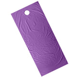 Max Cosmetic Salon Sheets Bed Table Cover Sheets with Hole,190x80cm Dark Purple