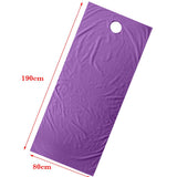 Max Cosmetic Salon Sheets Bed Table Cover Sheets with Hole,190x80cm Dark Purple
