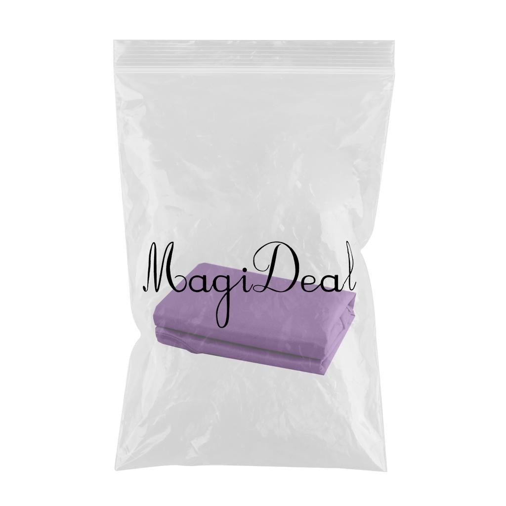 Max Cosmetic Salon Sheets Bed Table Cover Sheets with Hole,190x80cm Dark Purple