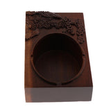 Max Traditional Chinese Style Ebony Cigar Ashtray for Home Office Pine Tree