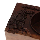 Max Traditional Chinese Style Ebony Cigar Ashtray for Home Office Pine Tree