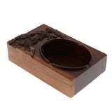 Max Traditional Chinese Style Ebony Cigar Ashtray for Home Office Pine Tree
