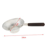 Max Pure Tin Tea Infuser Tea Filter Strainer with Handle  Black_1