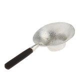 Max Pure Tin Tea Infuser Tea Filter Strainer with Handle  Black_1