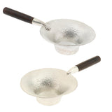 Max Pure Tin Tea Infuser Tea Filter Strainer with Handle  Black_1