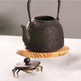 Max Chinese Bronze Tea Pet LifeLike Crawl Crab Tea Ceremony Decor Red Crab