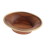Max Wooden Tea Cup Coaster Handmade Coasters Wooden Cup Mat Cup Protector Brown