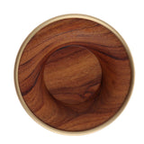 Max Wooden Tea Cup Coaster Handmade Coasters Wooden Cup Mat Cup Protector Brown