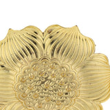 Max Lotus Shaped Teacup Coaster Kung Fu Tea Coaster for Drinks Golden Lotus