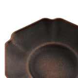 Maxbell Retro Red Alloy Teacup Coaster Coffee Cup Mat for Kung Fu Tea Fittings