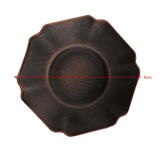 Maxbell Retro Red Alloy Teacup Coaster Coffee Cup Mat for Kung Fu Tea Fittings