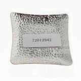 Max Tea Cup Saucer Kung Fu Tea Cup Coaster Plate for Chinese Tea Ceremony Silver