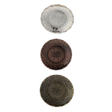 Max Round Tea Cup Saucer Kung Fu Tea Cup Coaster for Chinese Tea Ceremony Bronze