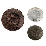 Max Round Tea Cup Saucer Kung Fu Tea Cup Coaster for Chinese Tea Ceremony Bronze