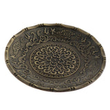 Max Round Tea Cup Saucer Kung Fu Tea Cup Coaster for Chinese Tea Ceremony Bronze