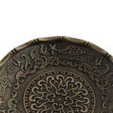 Max Round Tea Cup Saucer Kung Fu Tea Cup Coaster for Chinese Tea Ceremony Bronze