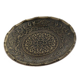 Max Round Tea Cup Saucer Kung Fu Tea Cup Coaster for Chinese Tea Ceremony Bronze