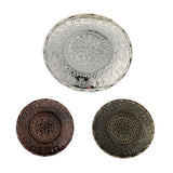 Max Round Tea Cup Saucer Kung Fu Tea Cup Coaster for Chinese Tea Ceremony Bronze