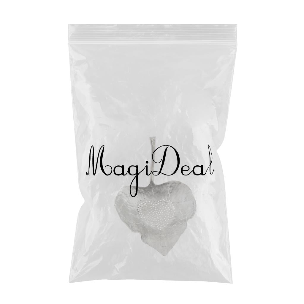 Max Pure Tin Tea Filter Strainer Leaf Shaped Kungfu Tea Set Accessory Leaf_A