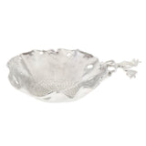 Max Pure Tin Tea Filter Strainer Leaf Shaped Kungfu Tea Set Accessory Frog