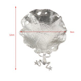 Max Pure Tin Tea Filter Strainer Leaf Shaped Kungfu Tea Set Accessory Frog