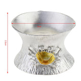 Max Maxb Pure Tin Tea Infuser Tea Filter Base Holder Tea Utensils Crab