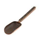 Max Alloy Tea Spoon Coffee Scoop Chinese Tea Scoop Shovel  Retro Red