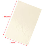 Waterproof Oil Proof Cosmetic Massage Bed Flat Sheet Cover 120x190cm Beige