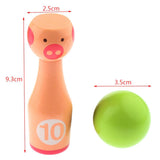 Max Large Cartoon Animals Bowling Toy Indoor Kids Bowling Toys for Kids Children