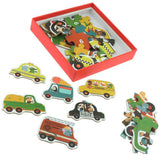 Max Kids Puzzles Toddlers Paper Jigsaw Puzzles for Baby Vehicle