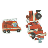 Max Kids Puzzles Toddlers Paper Jigsaw Puzzles for Baby Vehicle