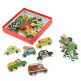 Max Kids Puzzles Toddlers Paper Jigsaw Puzzles for Baby Vehicle