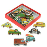 Max Kids Puzzles Toddlers Paper Jigsaw Puzzles for Baby Vehicle