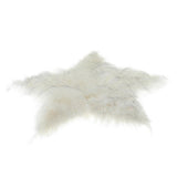 Max Maxb Plush Shaggy Area Rugs Fluffy Floor Carpet for Bedroom Bedside White_1