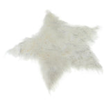 Max Maxb Plush Shaggy Area Rugs Fluffy Floor Carpet for Bedroom Bedside White_1