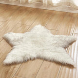 Max Maxb Plush Shaggy Area Rugs Fluffy Floor Carpet for Bedroom Bedside White_1