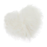 Max Heart Shape Shaggy Area Rugs Fluffy Floor Carpet for Bedroom Bedside 30x40cm