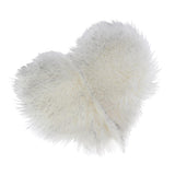 Max Heart Shape Area Rug Rugs Floor Mat Carpet for Bedroom White Black  40x50cm