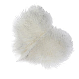 Max Heart Shape Area Rug Rugs Floor Mat Carpet for Bedroom White Black  40x50cm